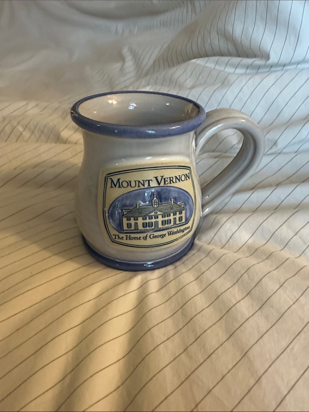 Mount Vernon Handmade Deneen Pottery Coffee Mug